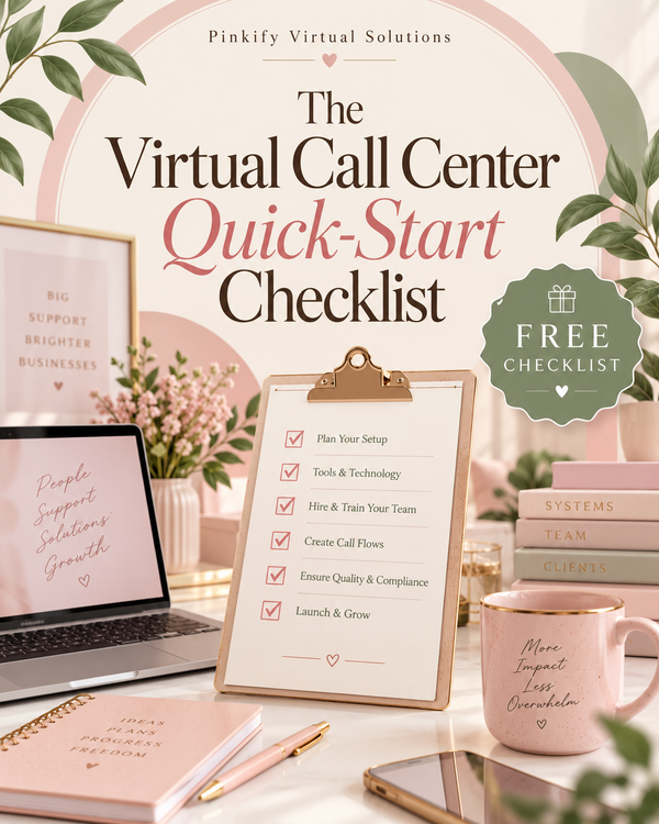 The Virtual Call Center Quick-Start Checklist product image