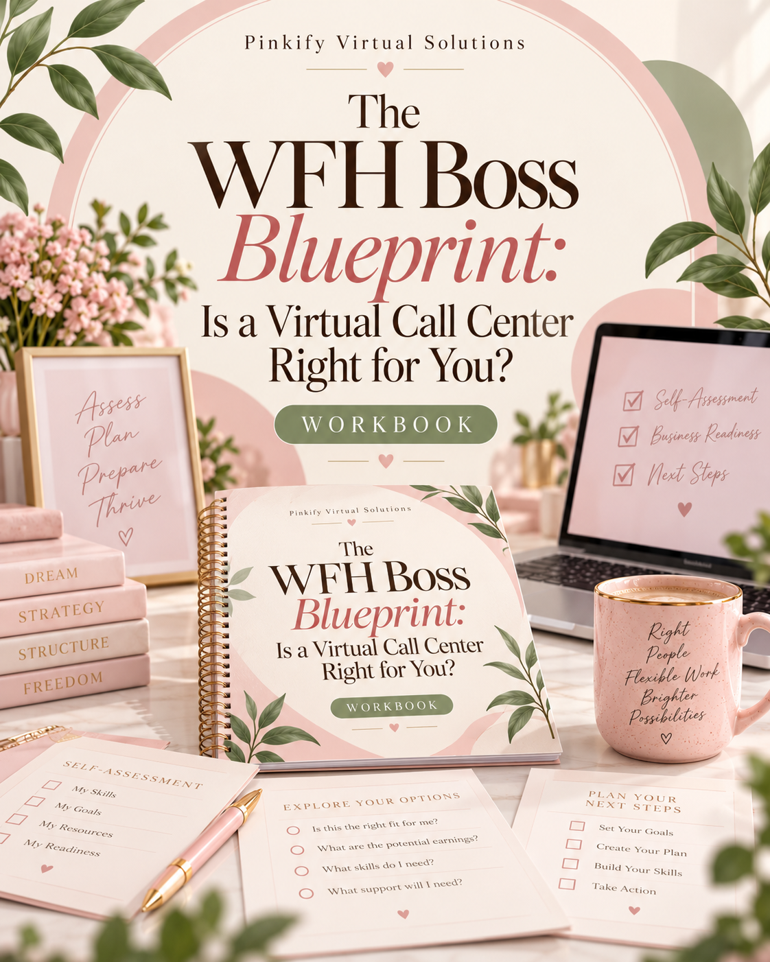 The WFH Boss Blueprint: Is a Virtual Call Center Right for You? product image